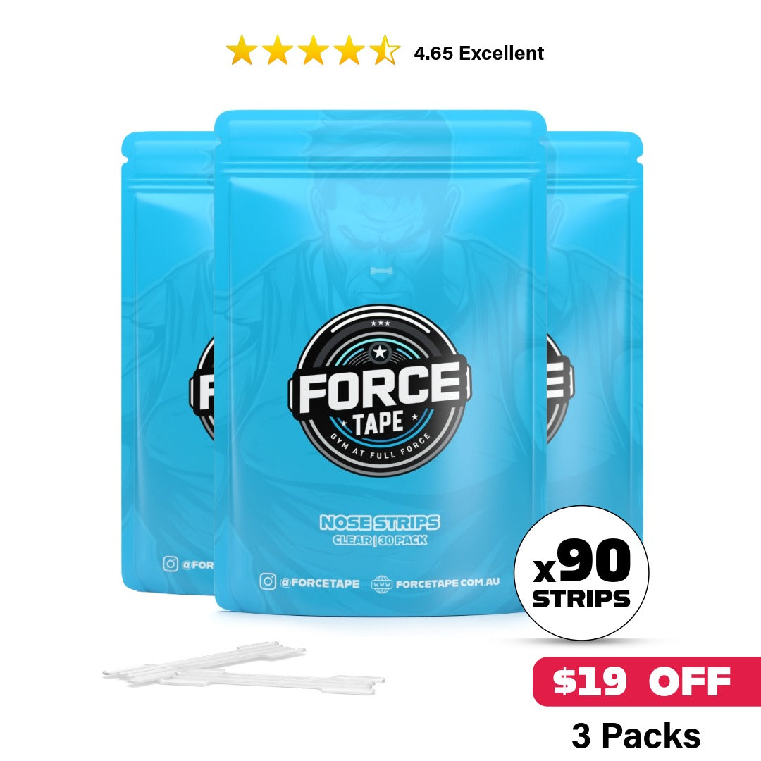 clear nasal strips 3 pack 90 strips save 20 dollars