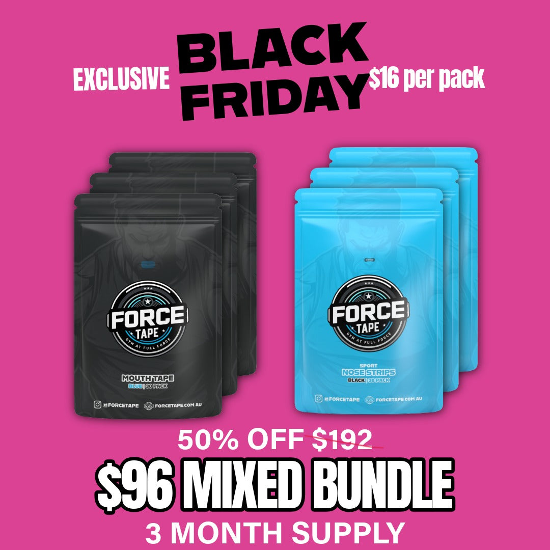 π€ MOUTH TAPE + π NOSE STRIP BUNDLE