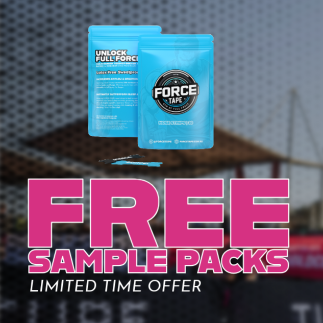 Free nasal strip samples for snoring and better breathing.