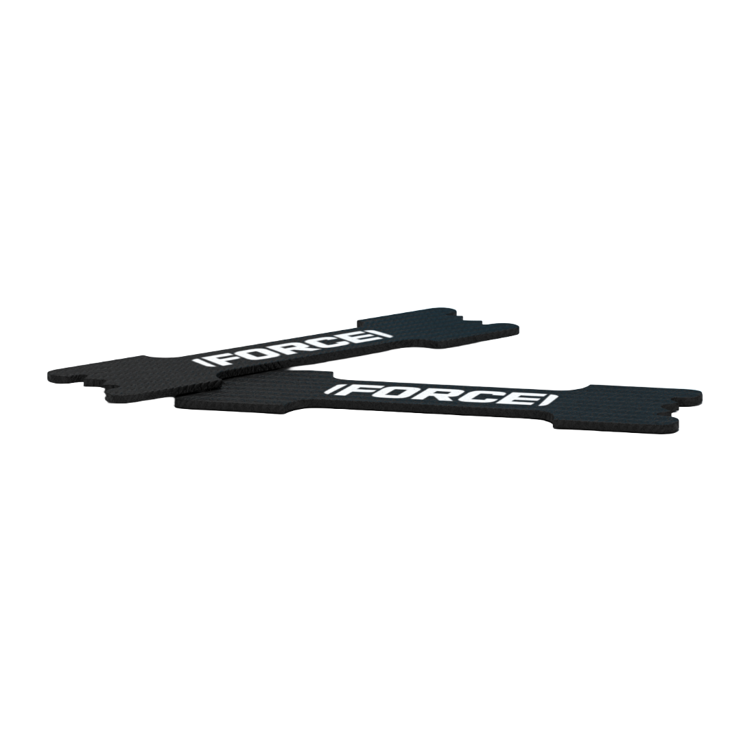 Black Airflow nasal strips for breathing and snoring relief.