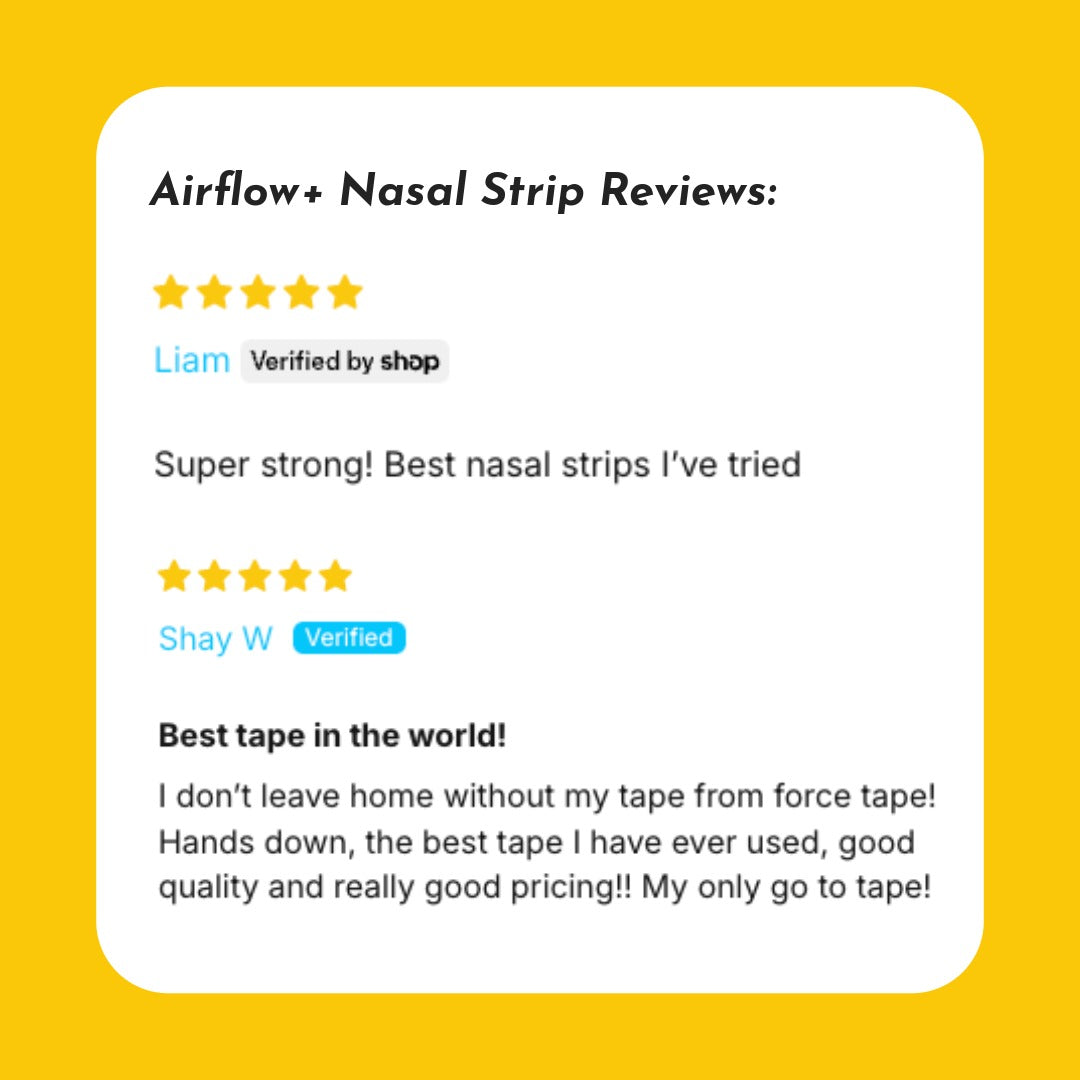 nasal strip reviews from force tape clear nasal nose strips