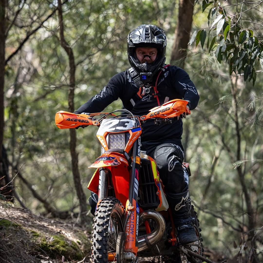 black nasal enduro race ktm