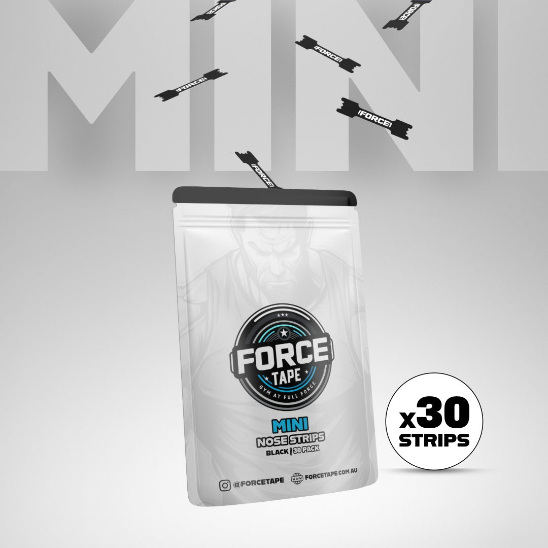 New mini nasal strips for smaller noses with 30 strips per pack