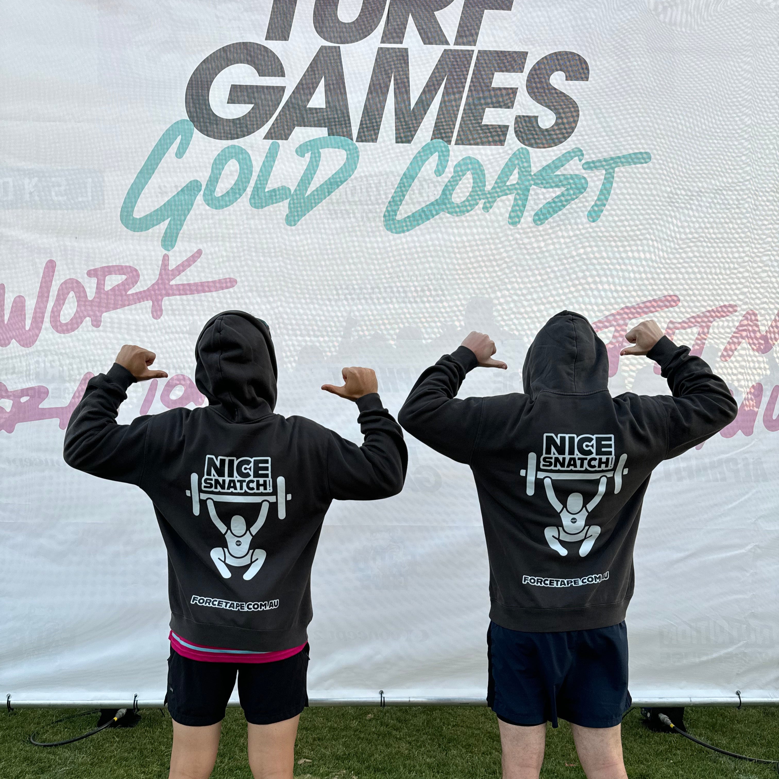 nice snatch hoodie back