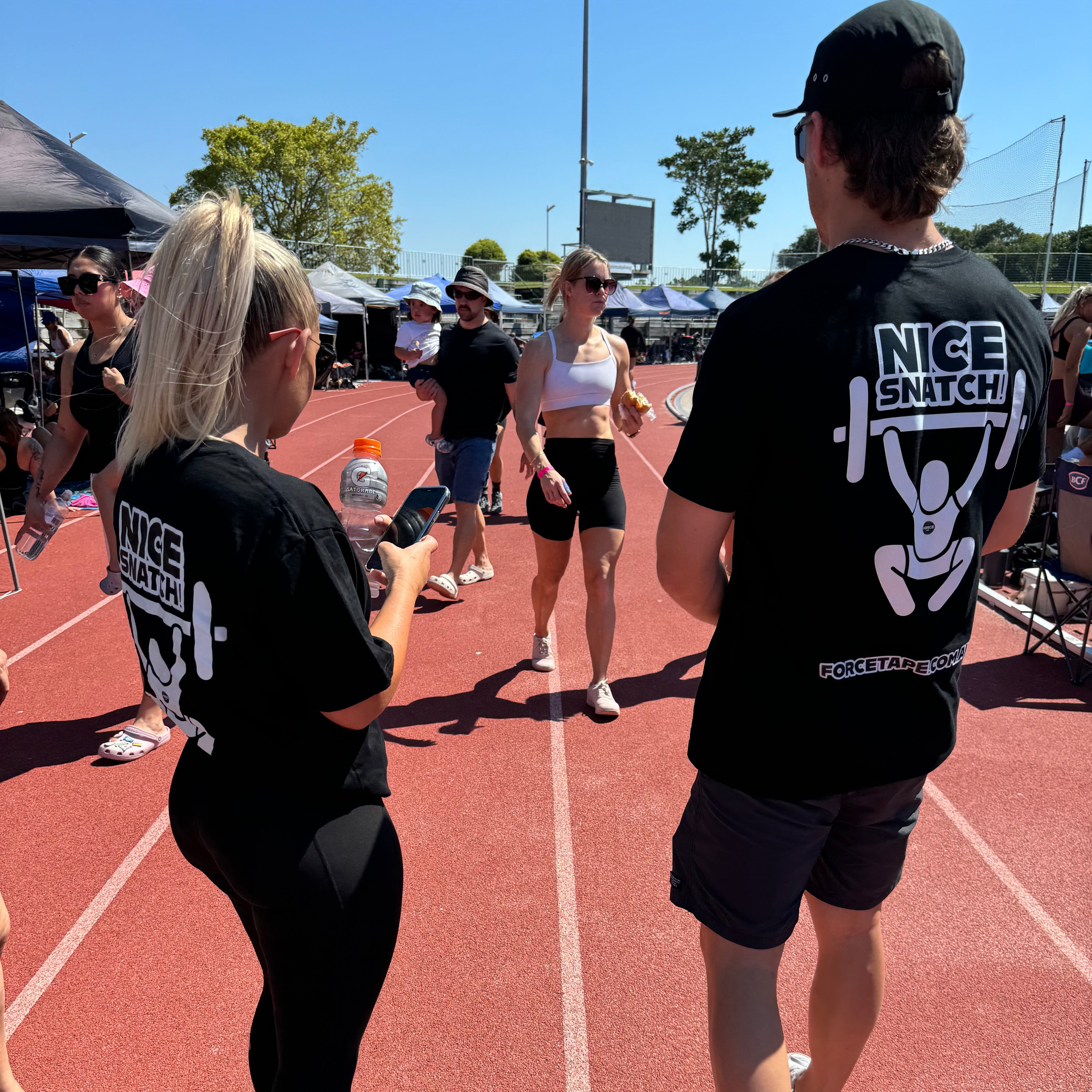 nice snatch tee event