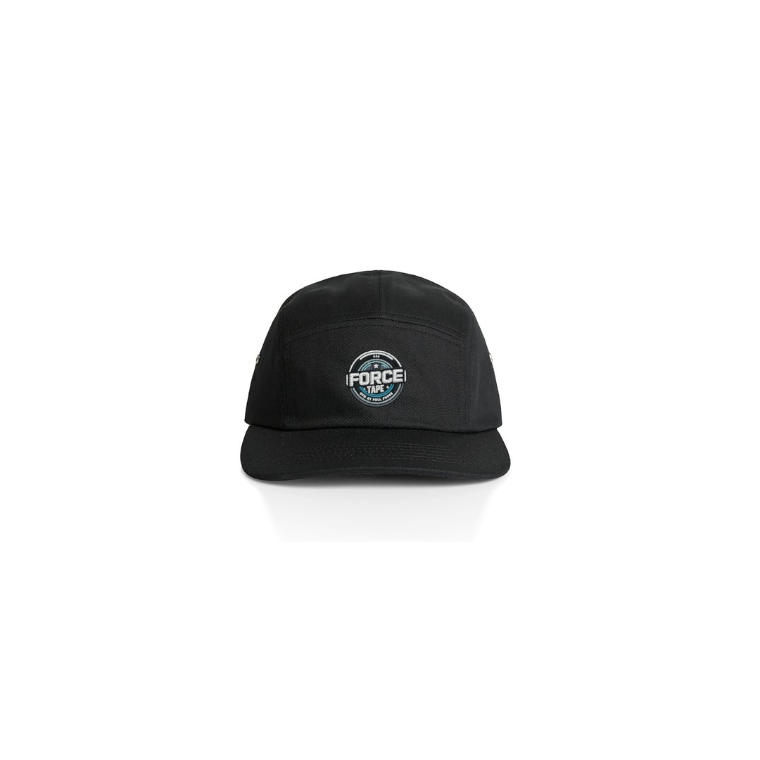 Force Tape 5-panel hat with durable design for athletes.