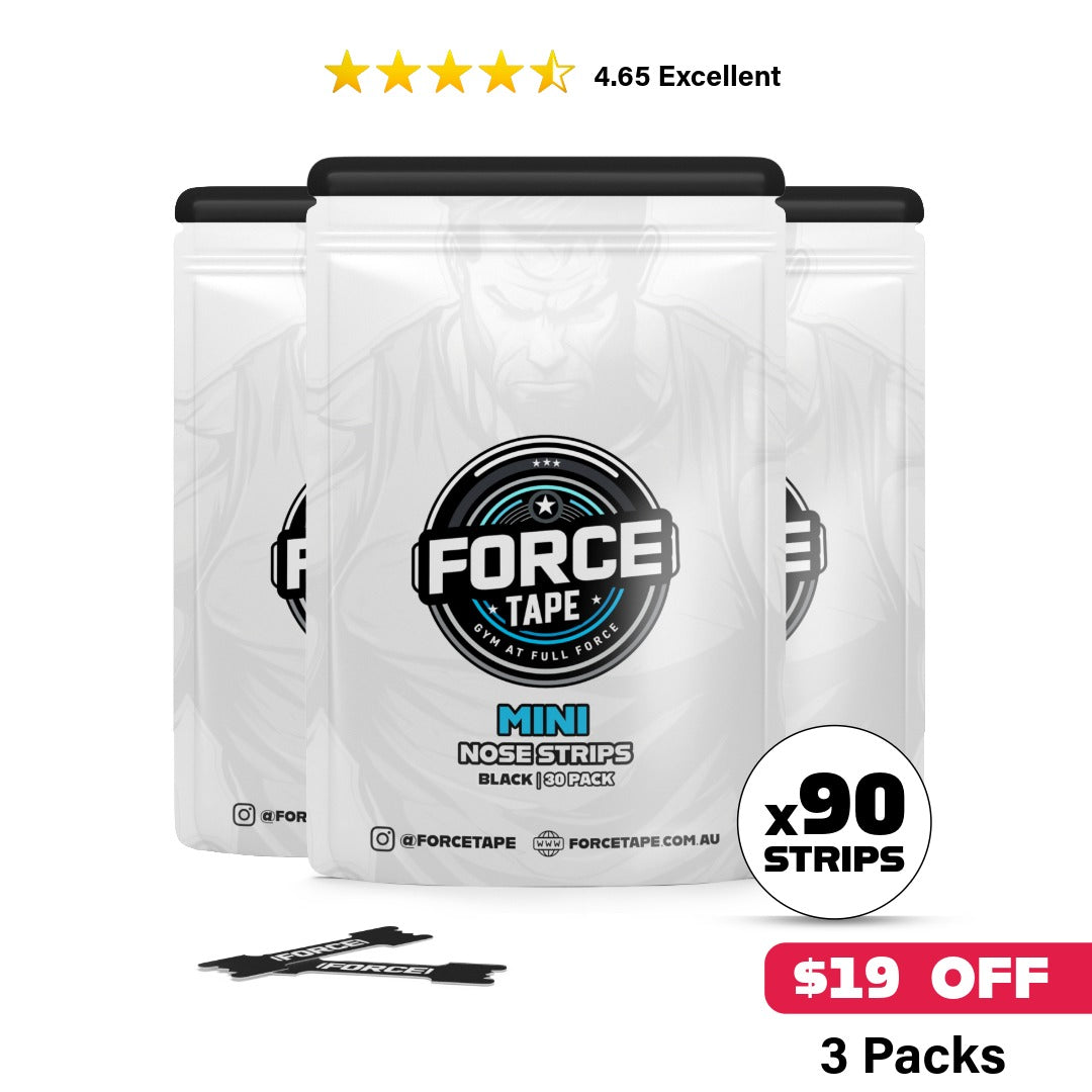 save 20 dollars on force tape nose strip 3 pack bundle 90 strips