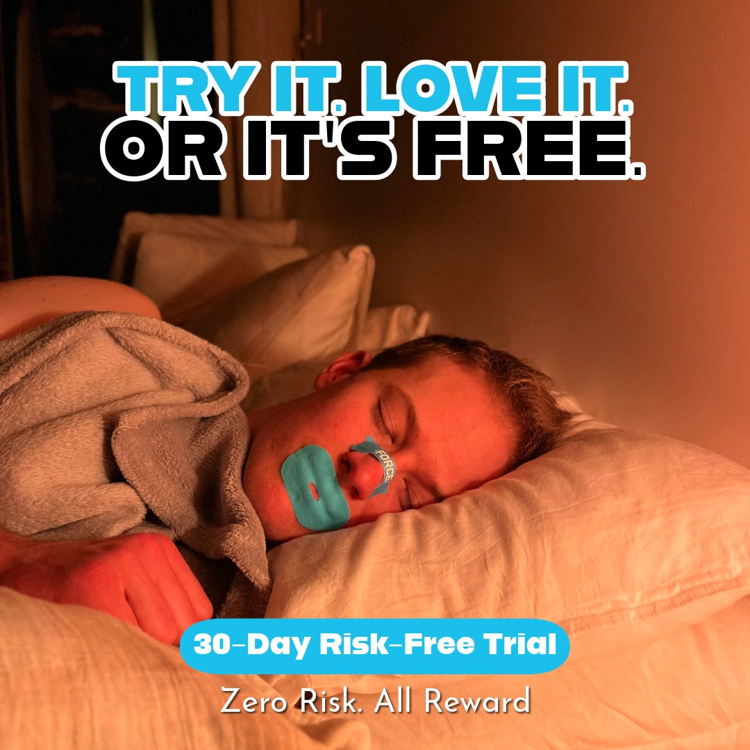 free nasal strips. yep. if you dont love our product you'll get it for free.