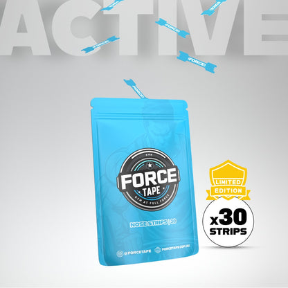30 strips per pack limited edition blue nose strips for sport running and motocross