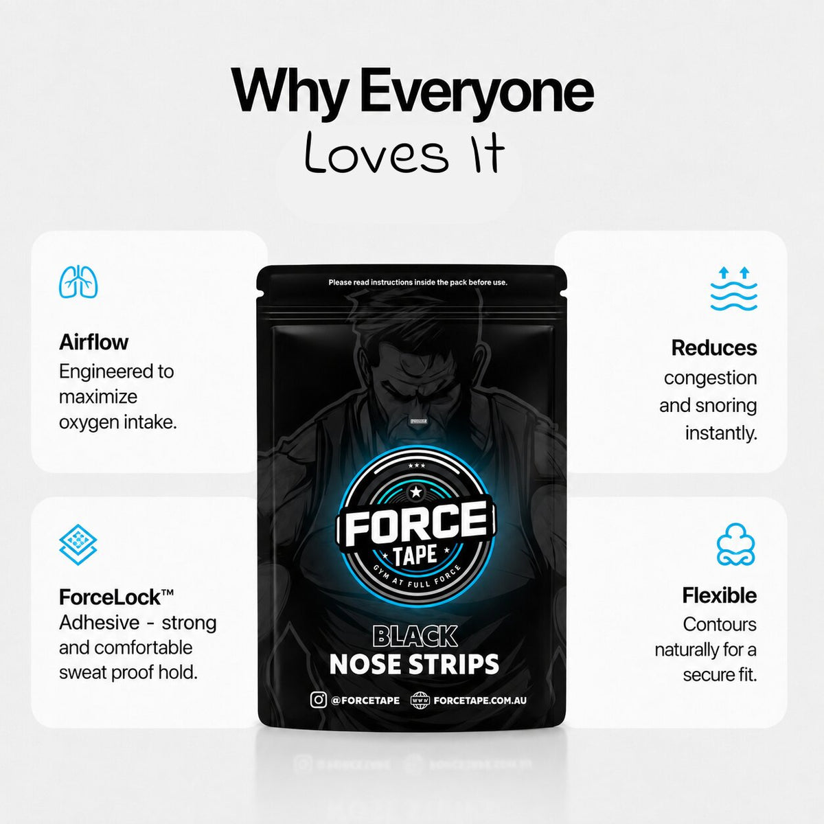 Airflow+ Nasal Strips