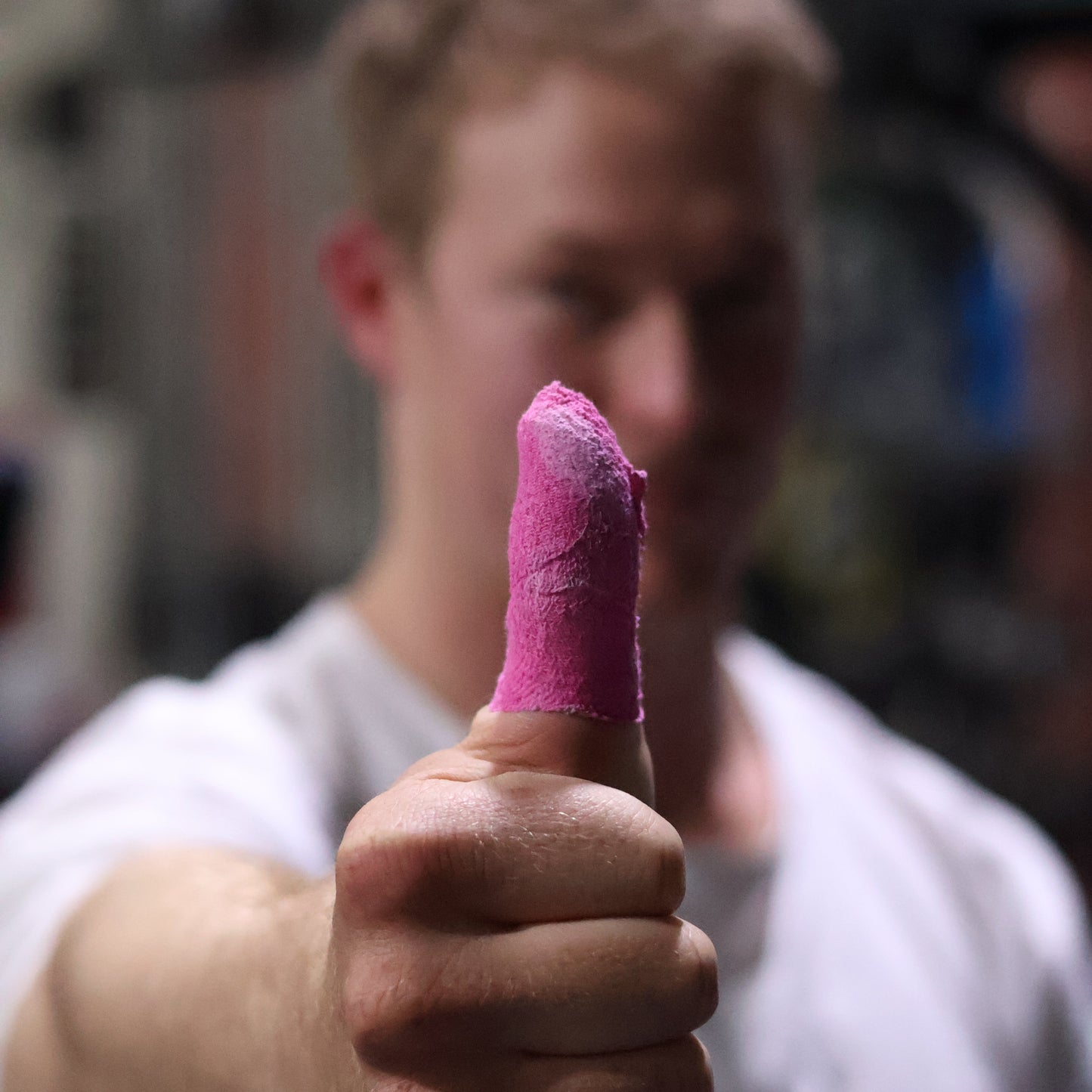 Grip+ Grip Thumb Tape pink love Force Tape