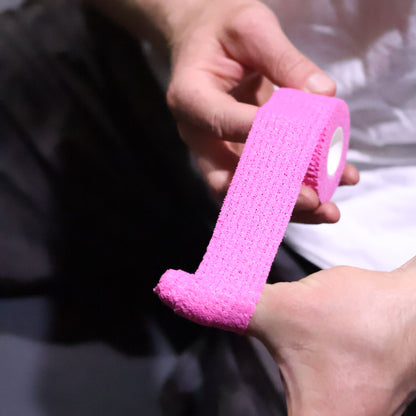 Grip+ Grip Thumb Tape pink application easy wrap