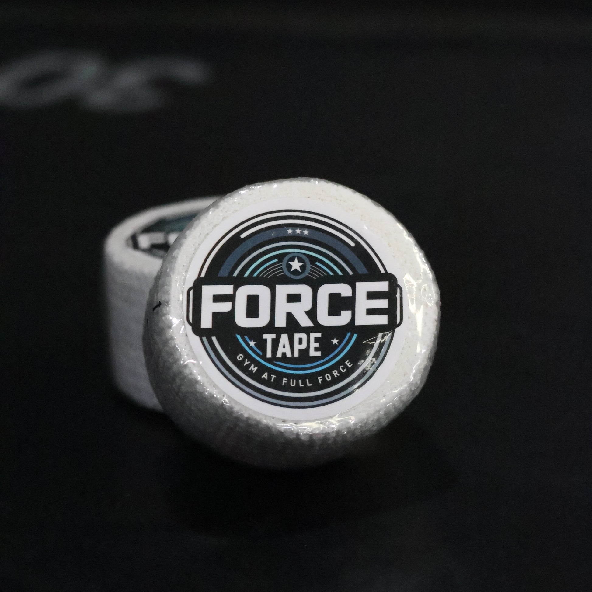 Grip+ Hook Grip Weightlifting Thumb Tape By Gym Stack close white tape focus square top