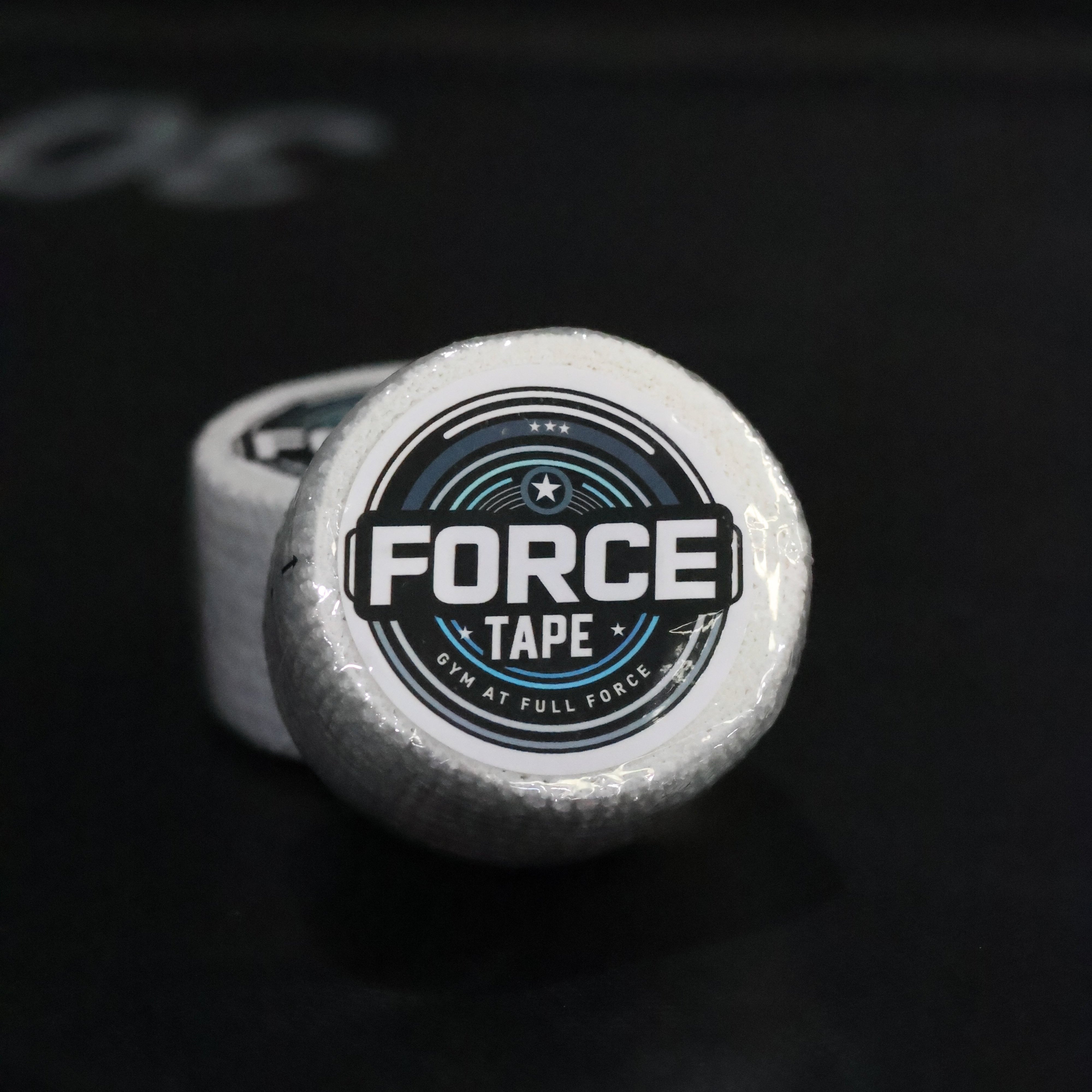 Grip+ Hook Grip Weightlifting Thumb Tape By Gym Stack close white tape focus square top