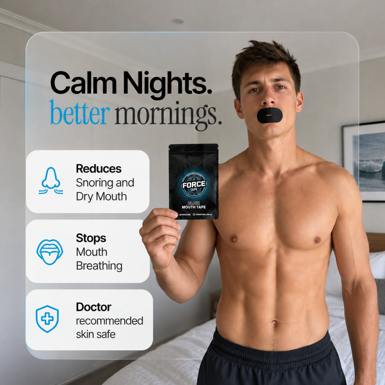 Recovery+ Mouth Tape