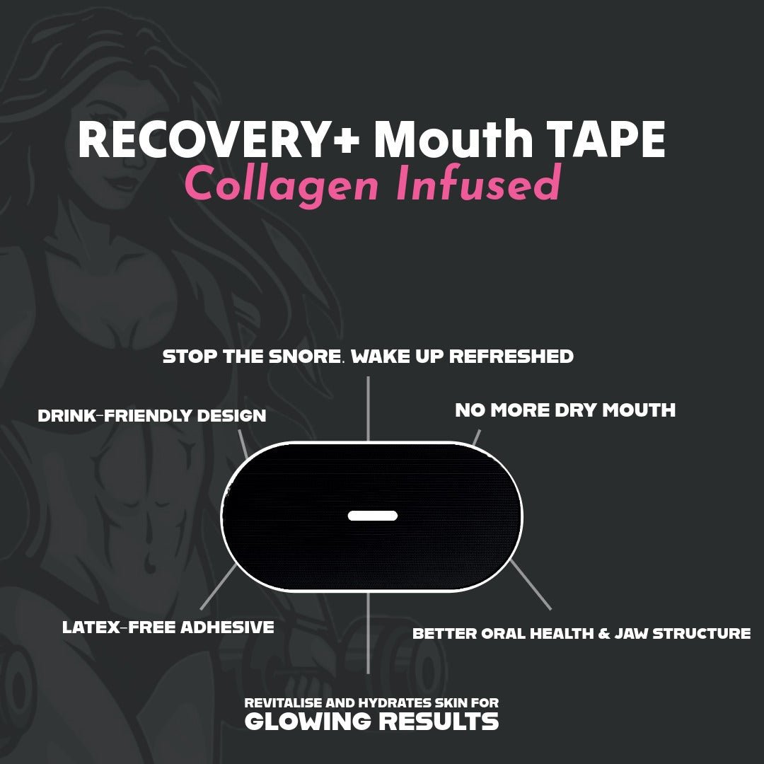 Force Tape Collagen+ mouth tape for overnight hydration