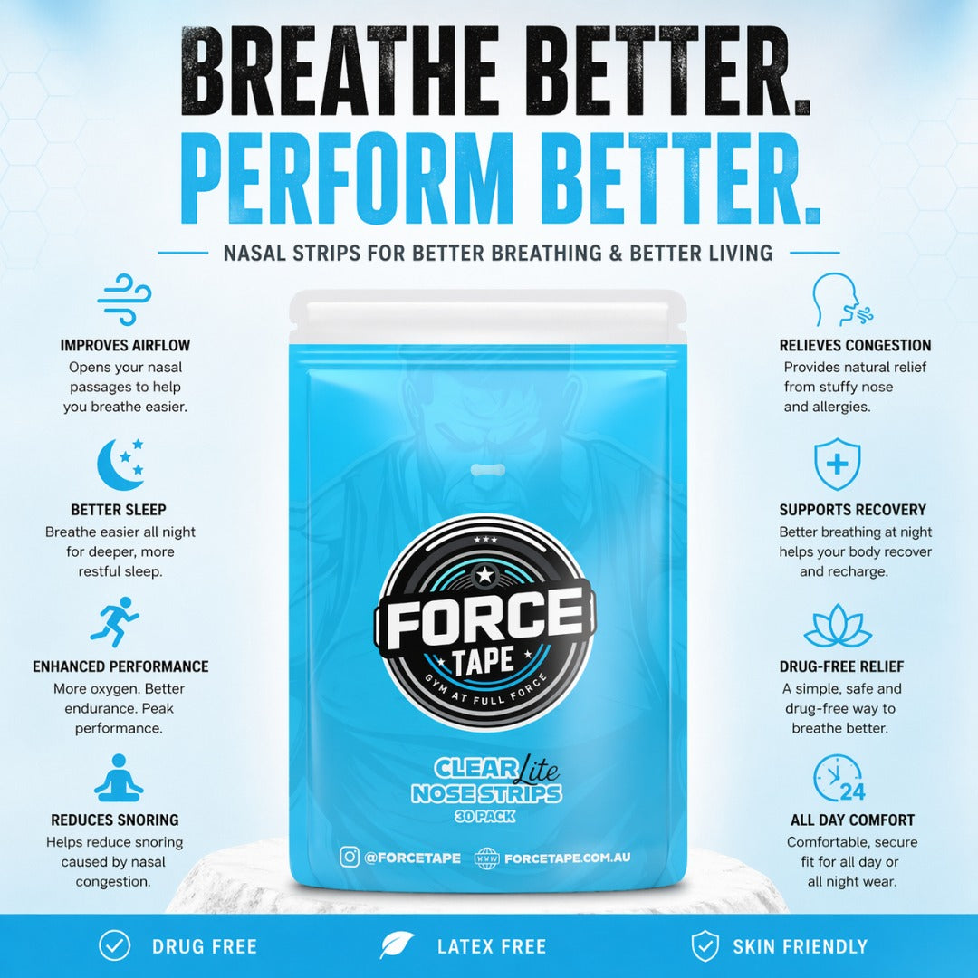 Airflow+ Nasal Strips | Sport Lite