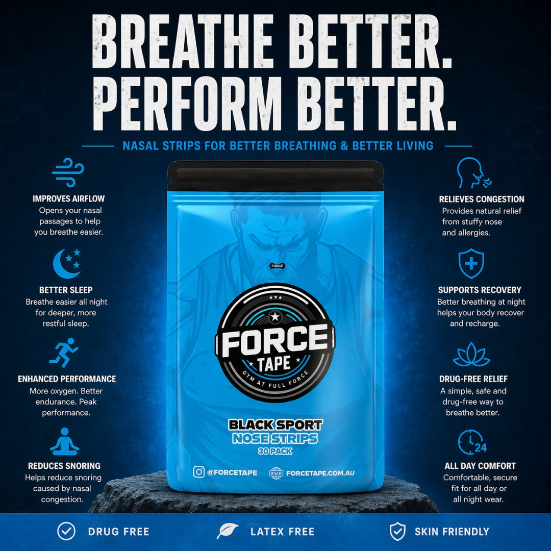 Airflow+ Nasal Strips | Sport