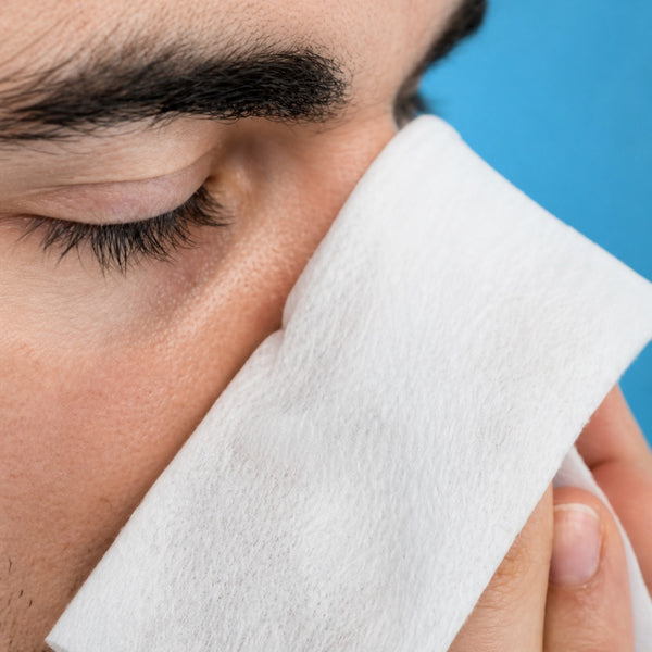 Step 1: Clean & Dry Nose