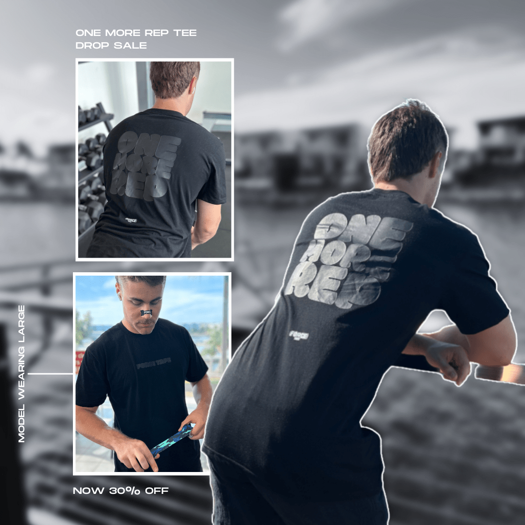 One More Rep tee by Force Tape
