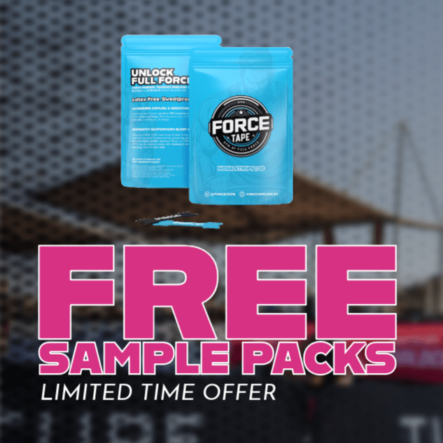 Free nasal strip samples for snoring and better breathing.