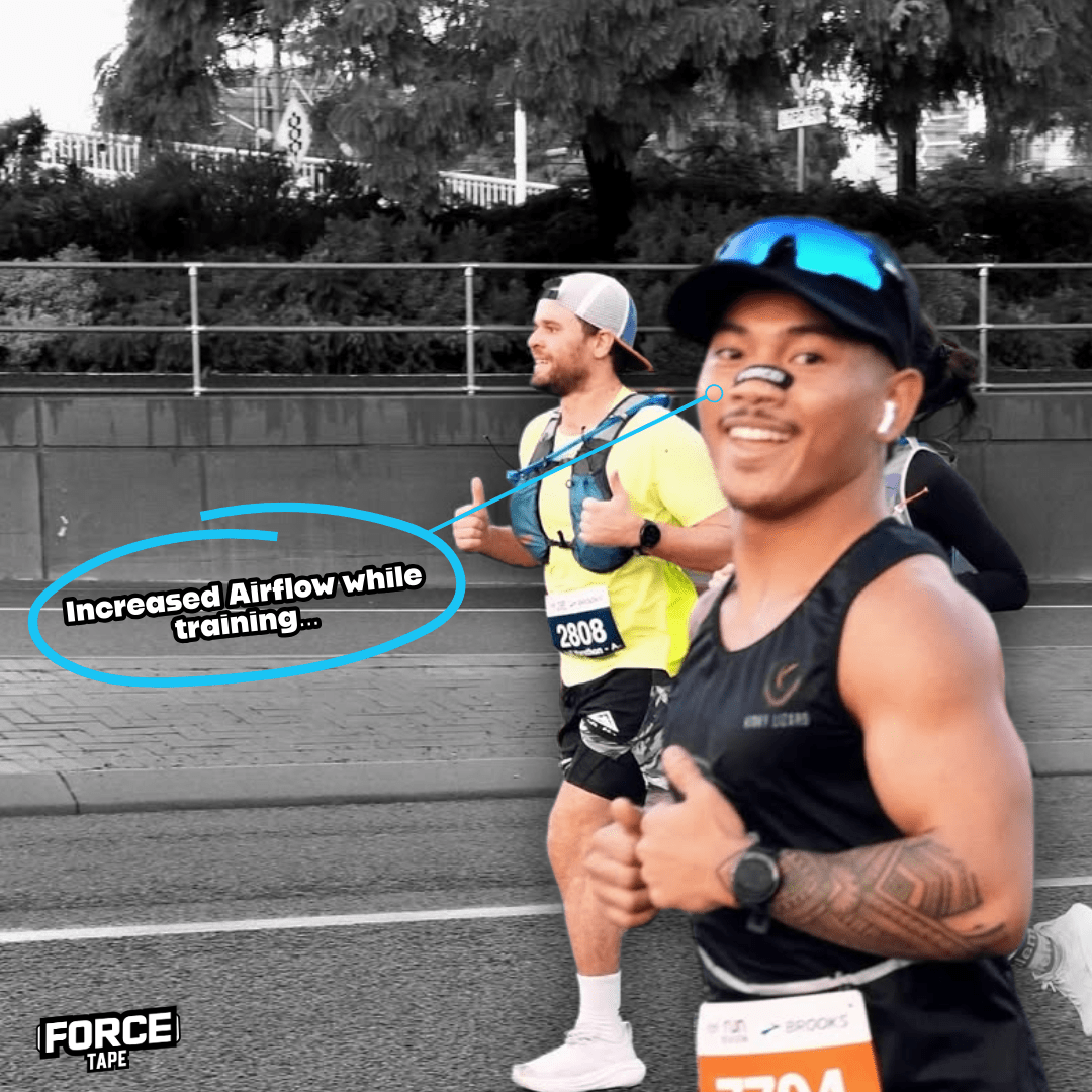 Force Tape nasal strips for better breathing
