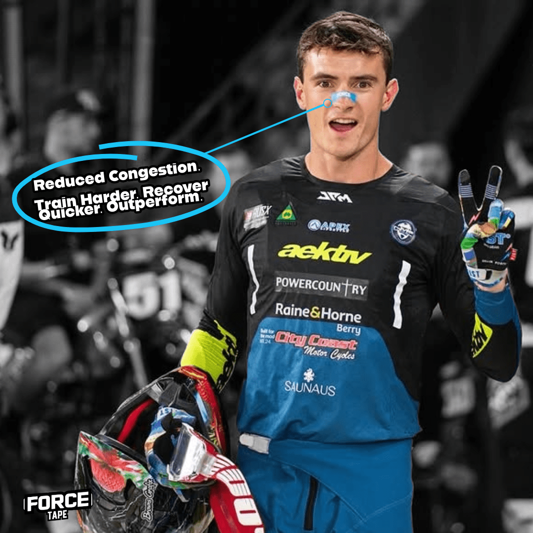 Force Tape nasal strips for training performance