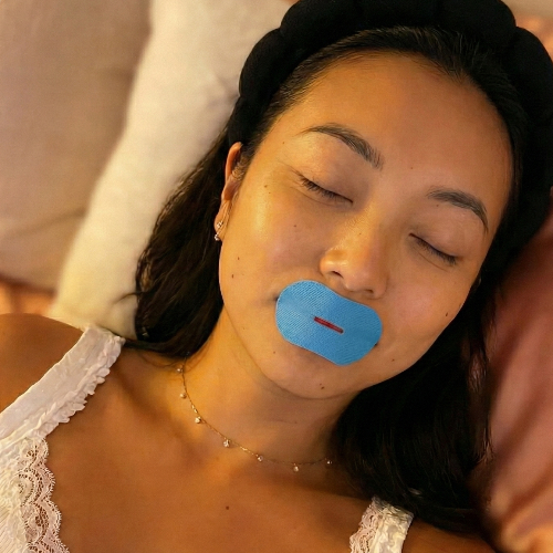 beauty sleep force tape for getting better more restorative sleep backed by science