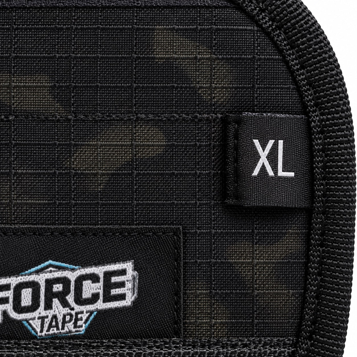 Close-up of Force Tape Support+ lifting belt size marking