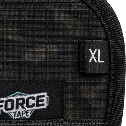 Close-up of Force Tape Support+ lifting belt size marking