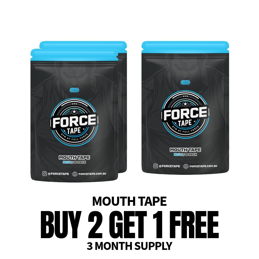 Force Tape value bundle with nasal strips and mouth tape