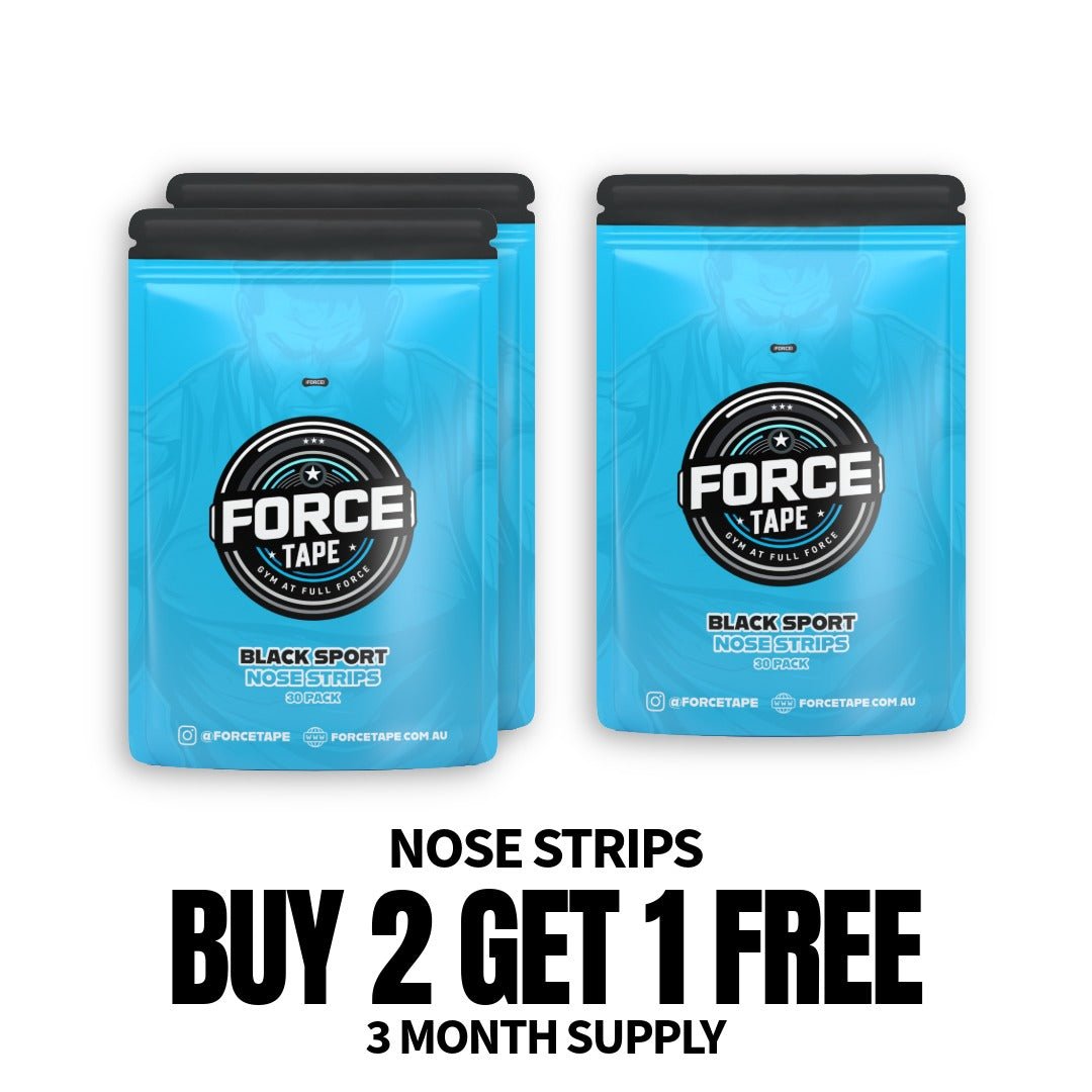 Force Tape nasal strips and mouth tape bundle