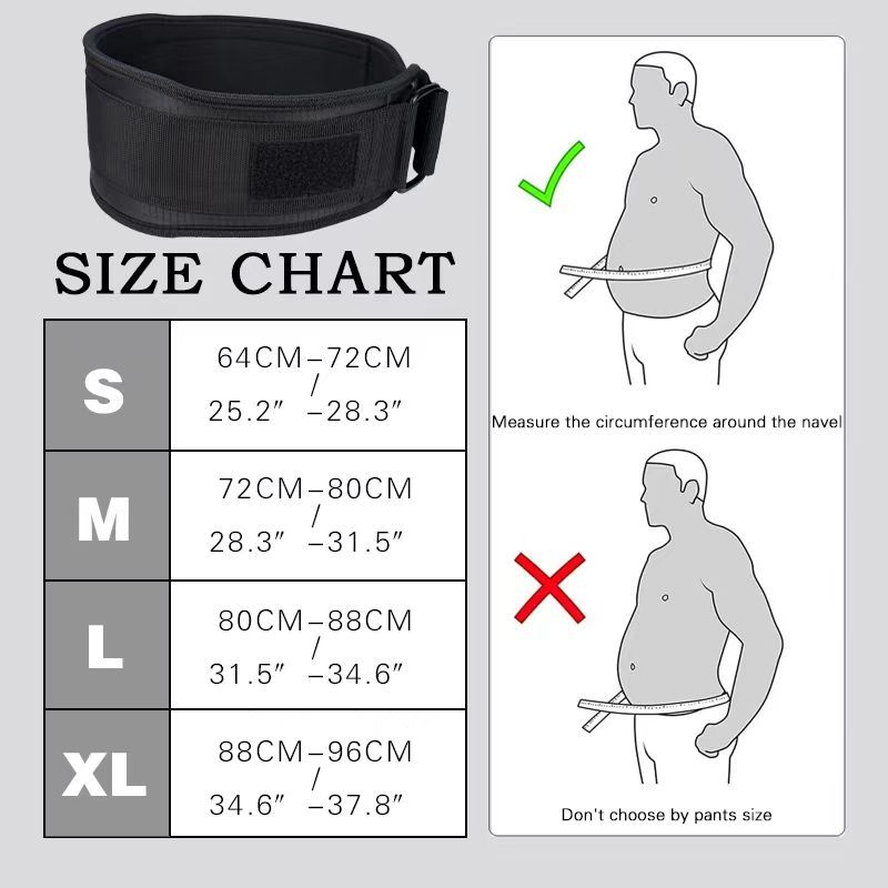 Force Tape weightlifting belt in use