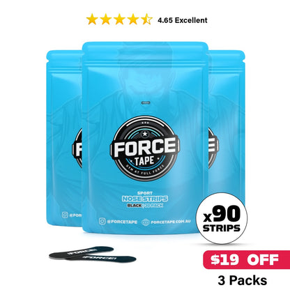 save 20 dollars force tape nasal strips 3 pack 90 strips