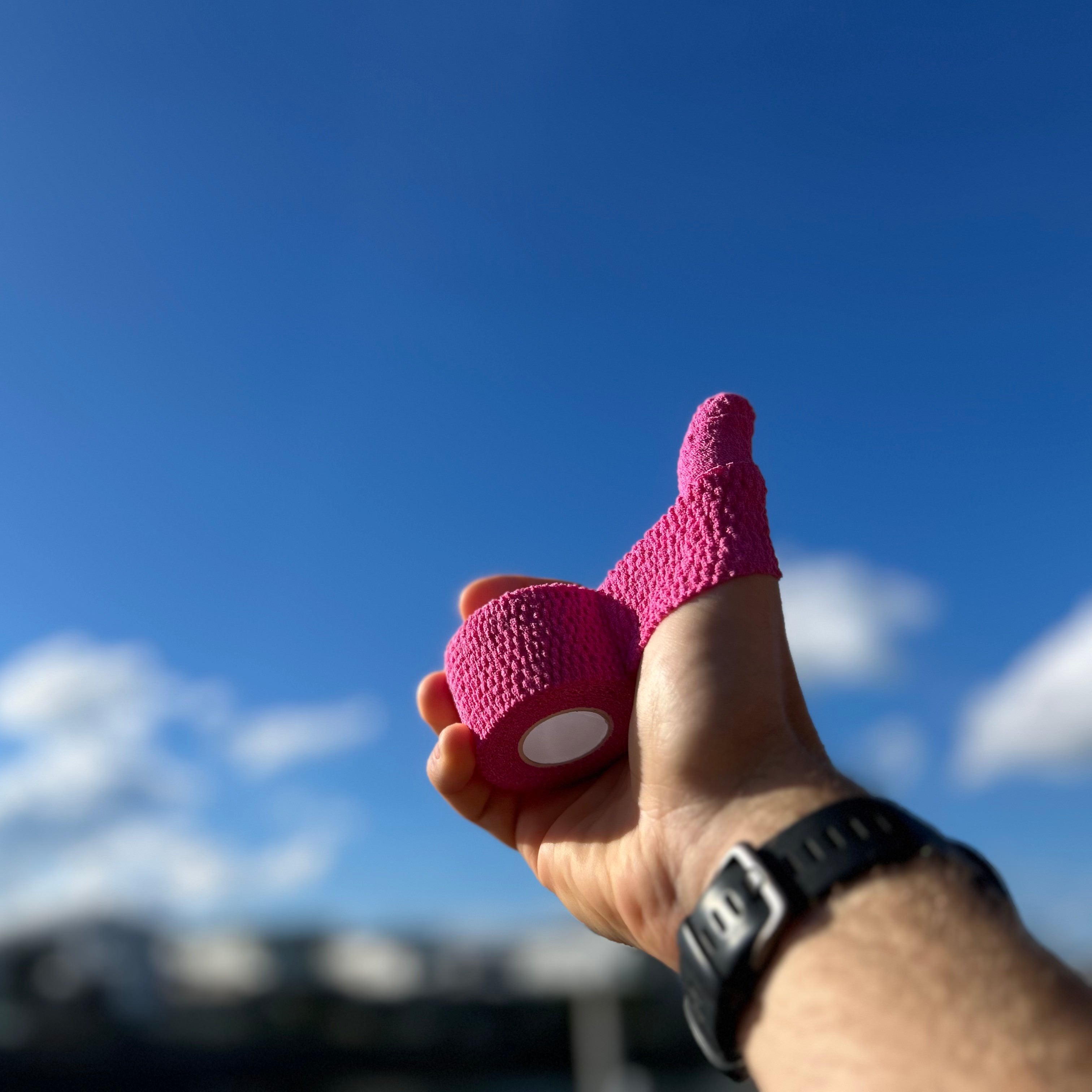 Grip+ Lifting Thumb Tape | Black