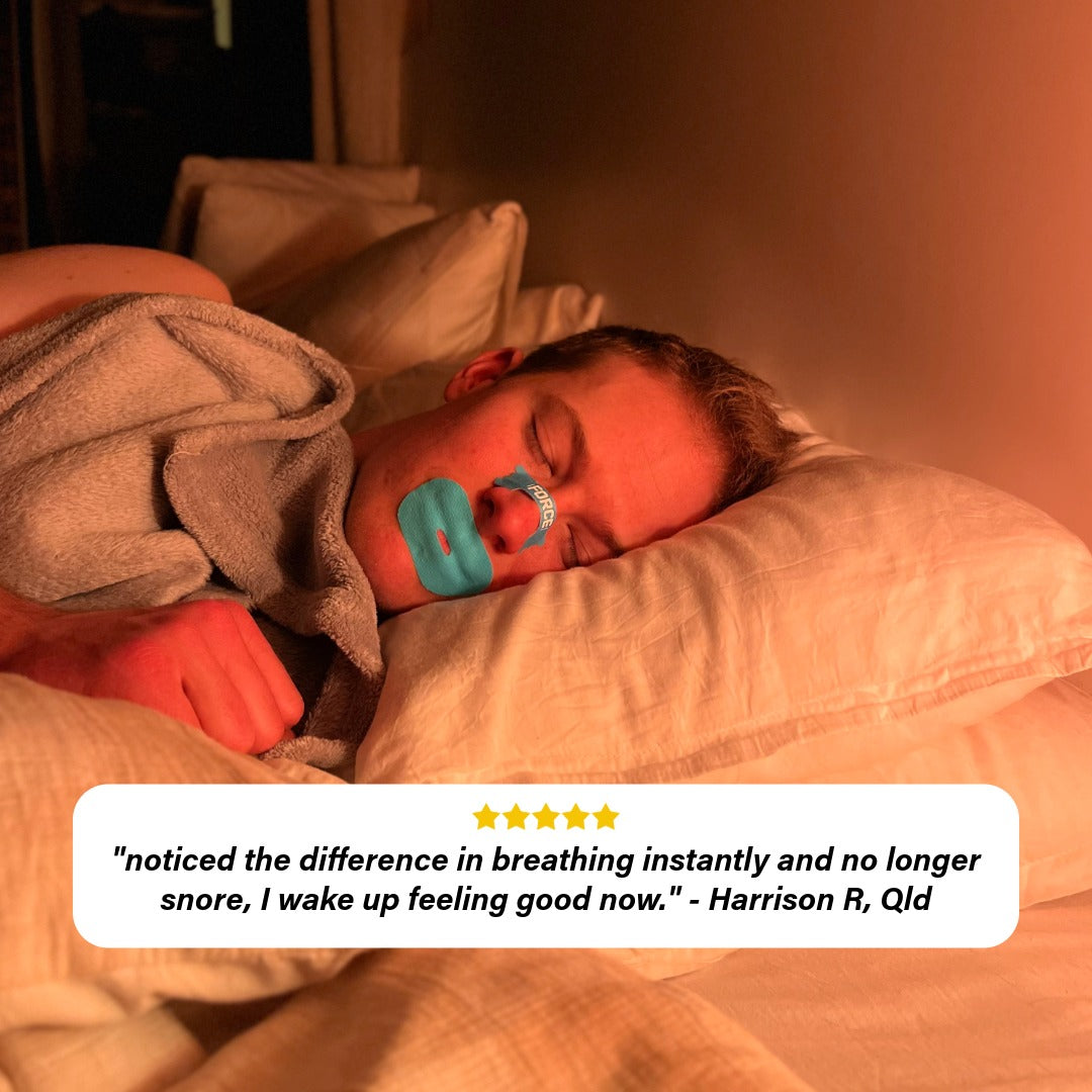 wake up feeling fresh with force tape 