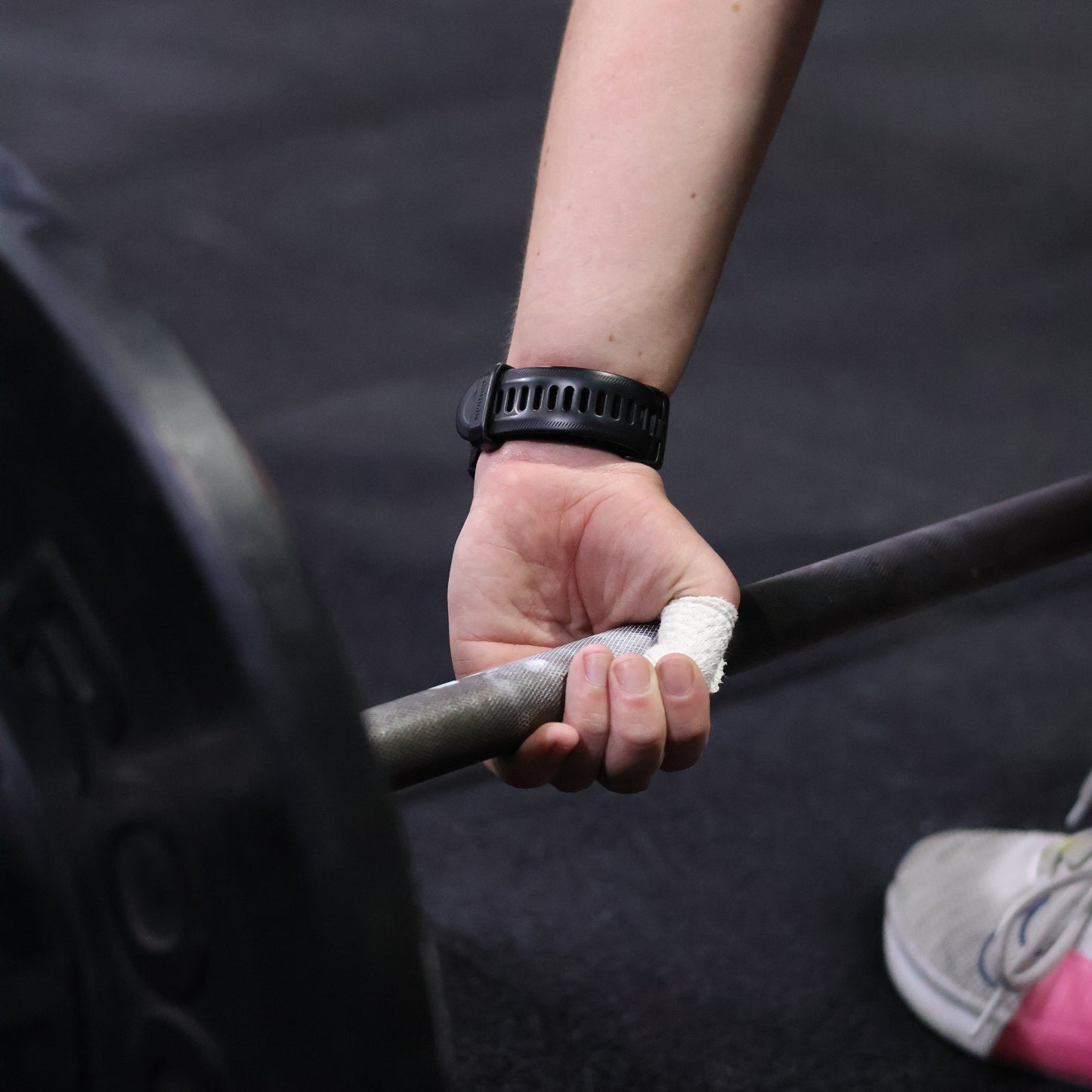 Grip+ Hook Grip Thumb Tape White