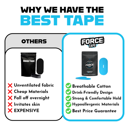 force tape has the best mouth tape
